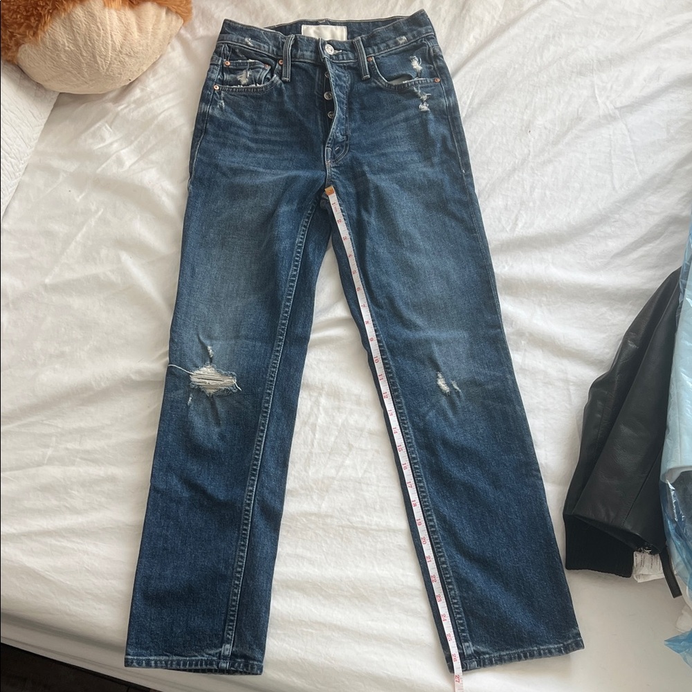 MOTHER The Pixie Tomcat ankle jeans